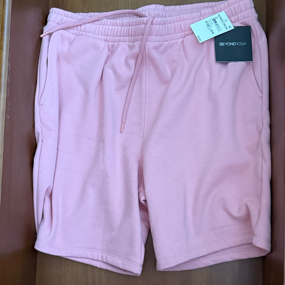 Beyond Yoga Blush Lounge Shorts